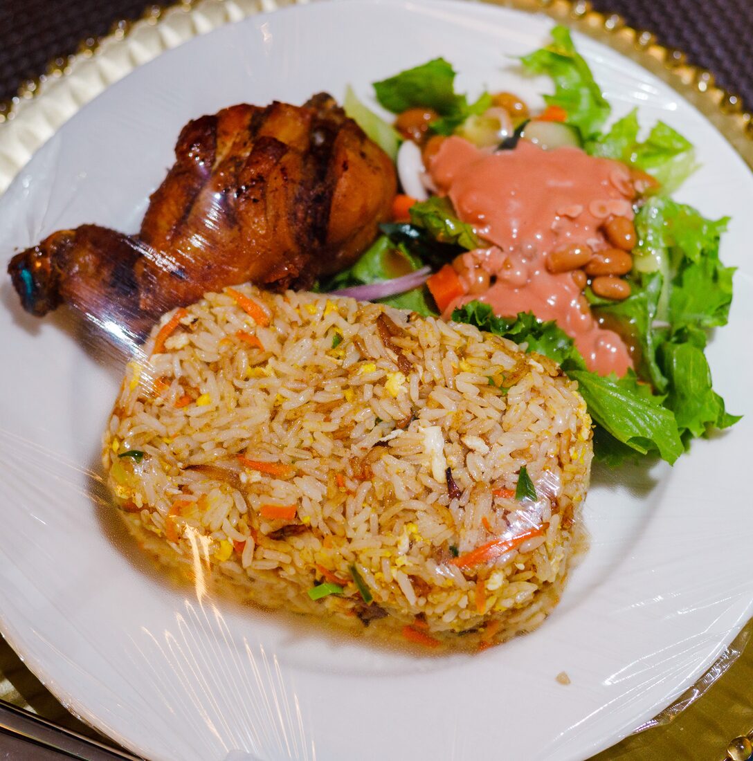 Jollof & Fried Rice at Veronique Heights restaurant