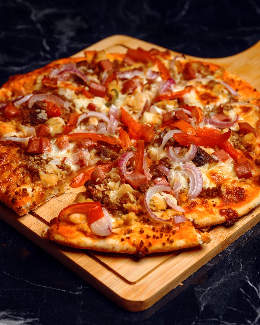 Wood-style Pizza at Veronique Heights restaurant