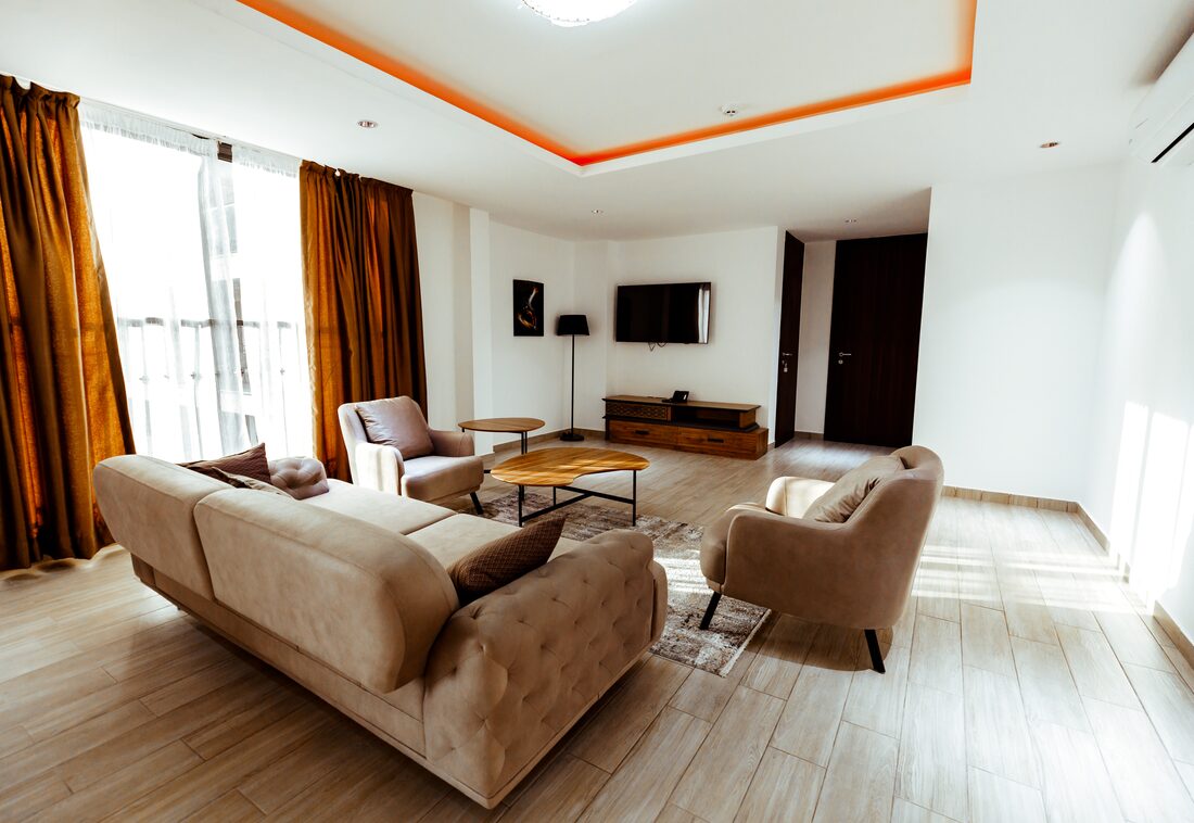 Designer living room